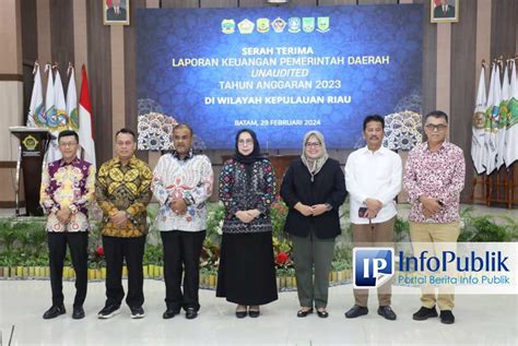 Infopublik Rudi Serahkan Laporan Keuangan Bpk Apresiasi Kerja Keras