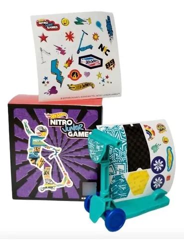 Scooter A Hot Wheels Nitro Junior Games Mcdonalds Celeste Azul Mercadolibre
