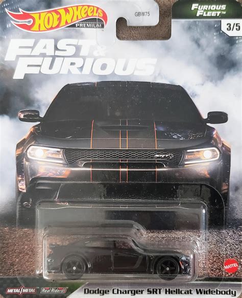 Hot Wheels Fast Furious Furious Fleet Dodge Charger SRT Hellcat