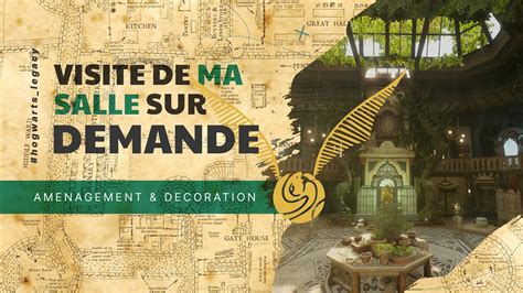 Hogwarts Legacy Salle sur demande Tour et Idées décoration FR