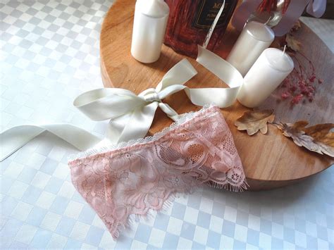 Nude Sheer Lingerie Set Lace Bralette Crotchless Panties Etsy Ireland