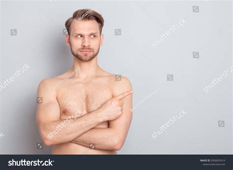 Portrait Nice Attractive Confident Nude Man Stock Photo Shutterstock