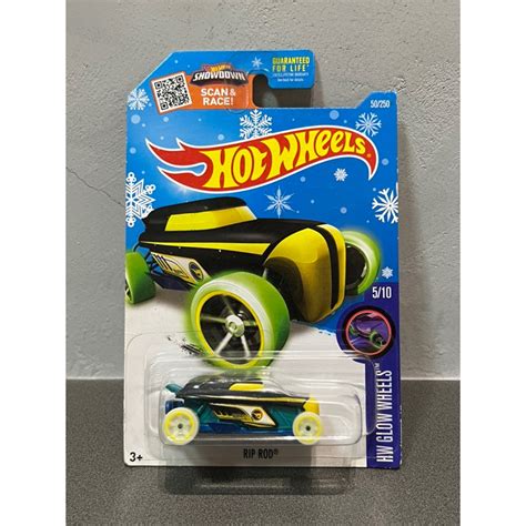 稀有美版限定雪花卡寶藏車 Hot Wheels 風火輪 Rip Rod 普寶 TH Treasure Hunts 蝦皮購物