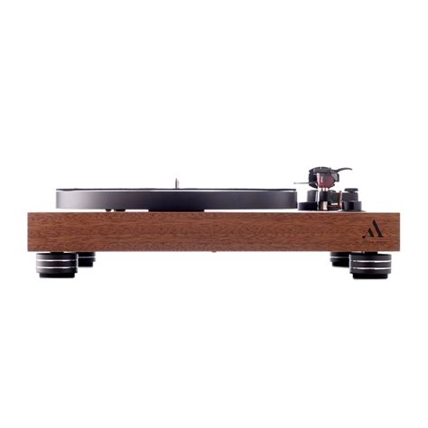 Argon Audio TT-4 Turntable - Mahogany Veneer | Hi-Fi+ Benelux