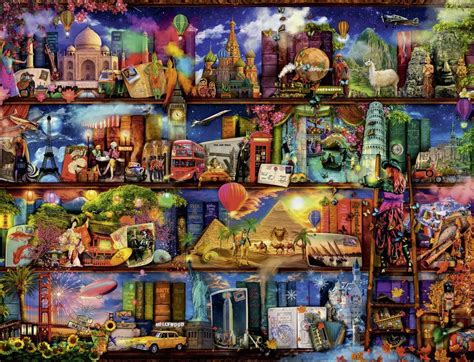 Jigsaw Puzzle by Ravensburger - World of Books 2000 Pieces