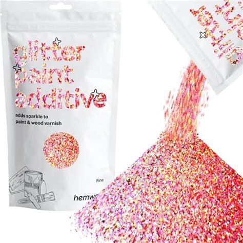 Hemway Glitter Paint Additive G Oz Crystals For Acrylic