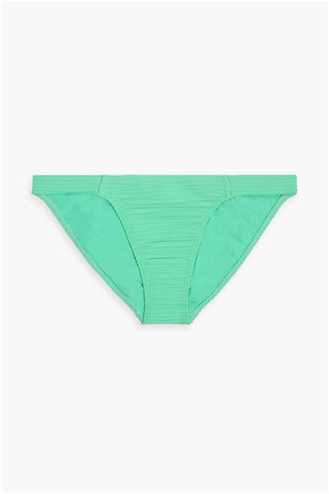 VIX PAULA HERMANNY Dune Fany Ribbed Low Rise Bikini Briefs THE OUTNET