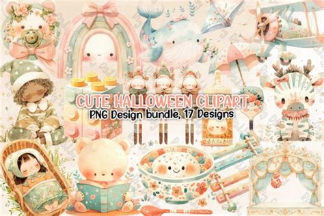 Watercolor Boho Nursery Clipart Png Graphic By Big Daddy · Creative Fabrica