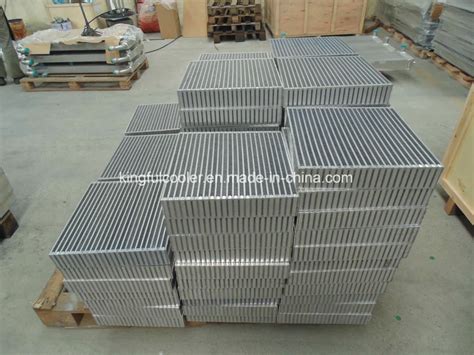 Aluminum Plate Bar Radiator Cores For Construction Machinery High