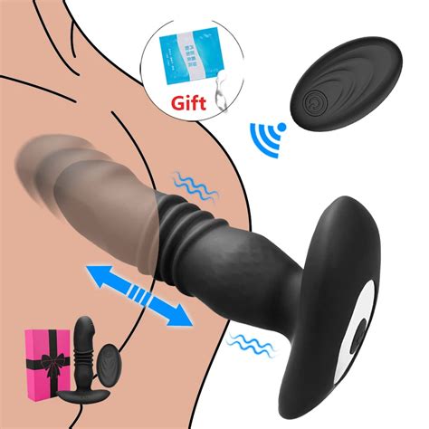 Teleskop Anal Vibratoren F R M Nner Drahtlose Prostata Stimulator