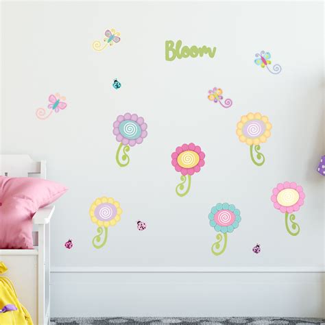 flower wall decals 9