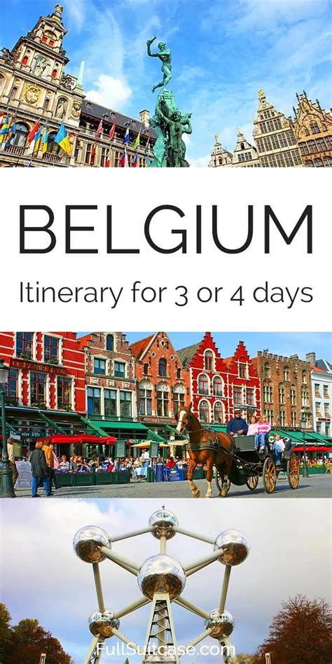 Belgium Itinerary: How to See the Best of Belgium in 3 or 4 Days