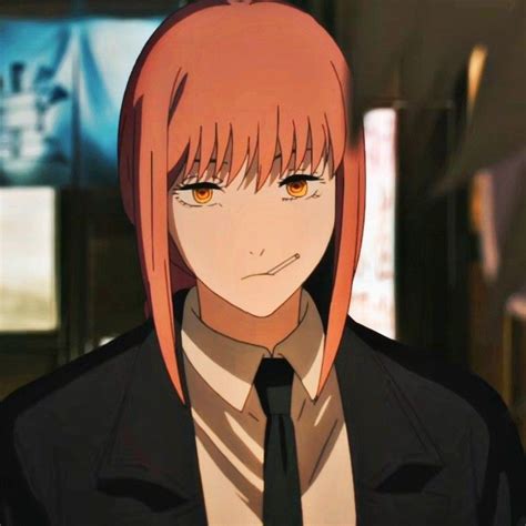 makima gambar karakter animasi gambar