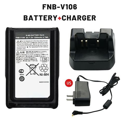 Charger Seat Fnb V Battery For Yaesu Radios Vx Vx Vx