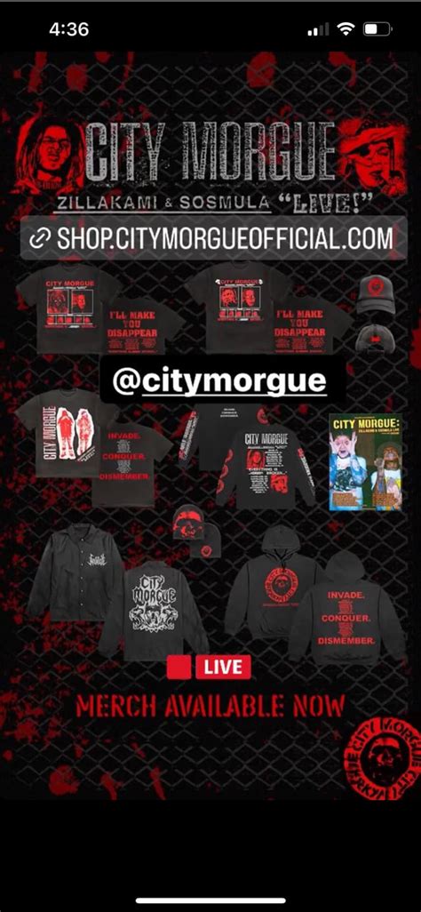 City morgue merch now available : r/CityMorgue