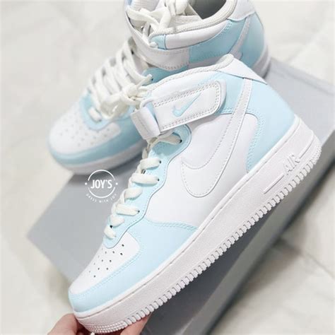 Baby Blue Shadow Custom Air Force 1 S Af1s Etsy Canada