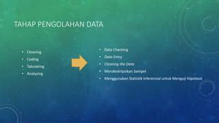 Pengolahan Data Penelitian Secara Kuantitatif Pptx