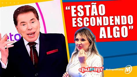 CHALINE GRAZIK SILVIO SANTOS ESTÁ POR UM FIO E ESTÃO ESCONDENDO A