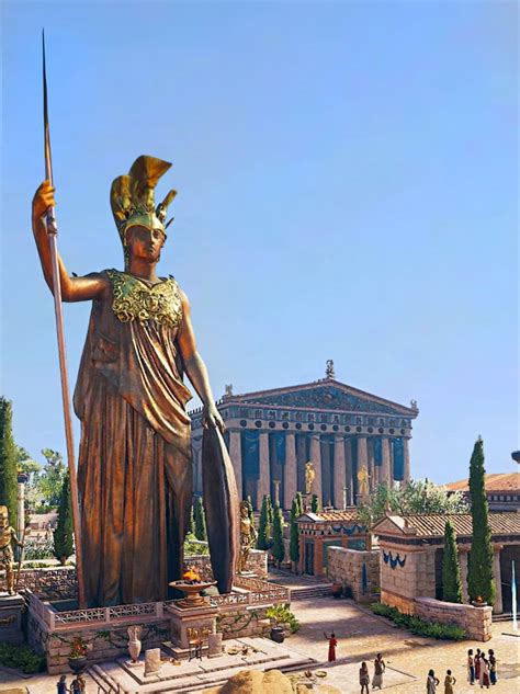 Athena Sculpture From Parthenon