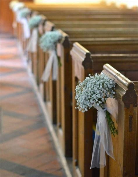 50 ideas de decoración de iglesia para el matrimonio