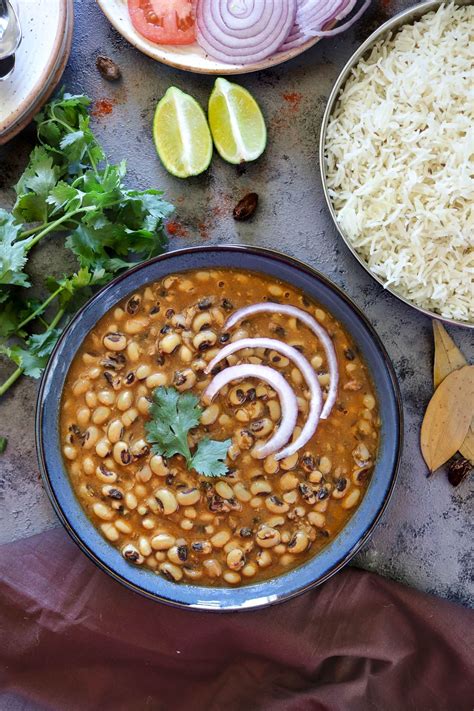 Instant Pot Black Eyed Peas Curry Punjabi Lobia Curry Lobia Masala