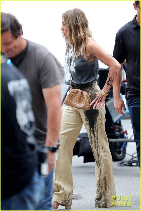 Jennifer Aniston Has Oil Thrown at Her in New The Morning Show Set