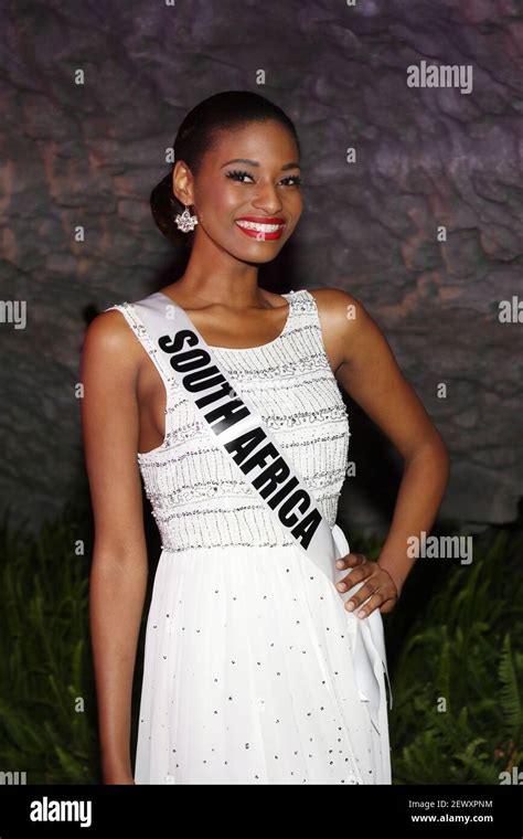 Doral Florida January9 2014 Miss South Africa Ziphozakhe Zokufa