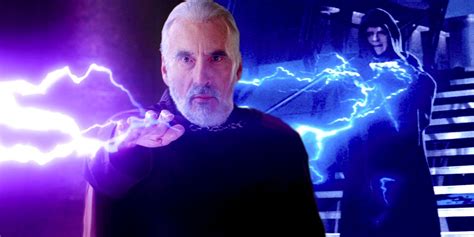 How Count Dooku Used Force Lightning When He Was Still A Jedi