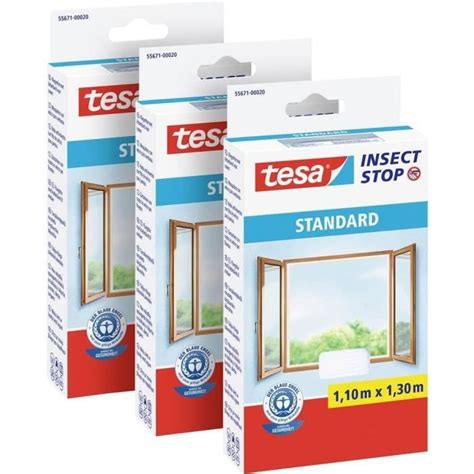 Tesa Insect Stop Auto Agrippant Standard Pour Fen Tres Filet Anti