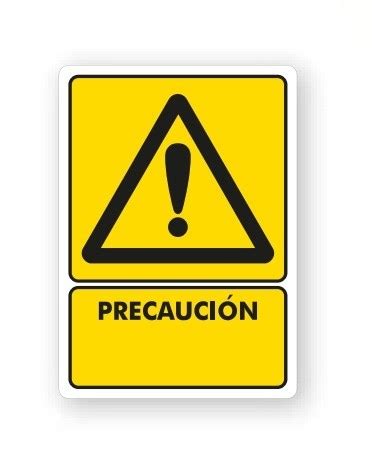 Letrero Precaucion Articulos Industriales Montes