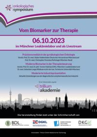 Onkologisches Symposium 2023 Vom Biomarker Zur Therapie