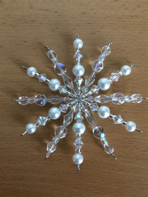 How To Make Beaded Snowflake Ornaments Video Tutorial Artofit