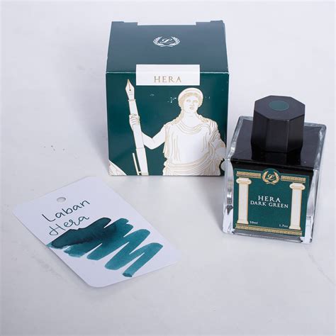 Laban Hera Dark Green Ink Bottle Truphae