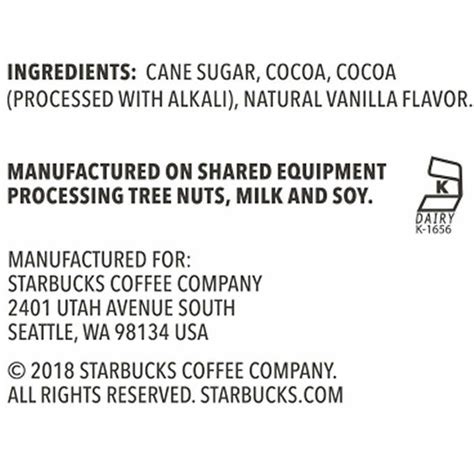 Starbucks Classic Hot Cocoa Mix Oz Pack Bigbigmart