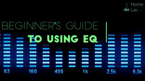 beginners guide   eq home recording lab