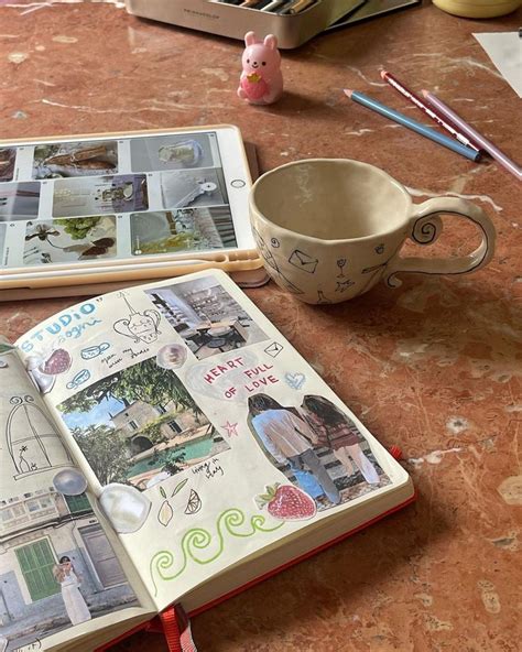 Cr Elena Tea In Instagram Scrapbook Journal Journal Aesthetic