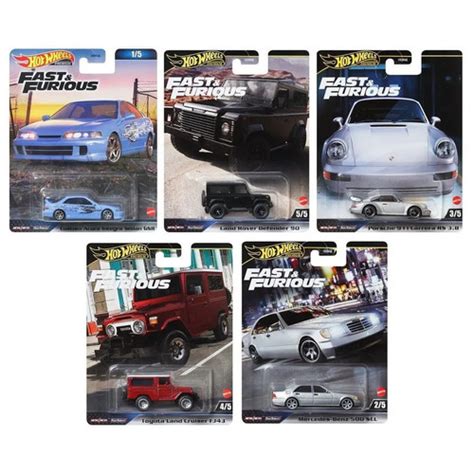 Jual Hot Wheels Premium Fast Furious MiX G Set 2024 Free Protektor Toyota LC FJ43 Kota
