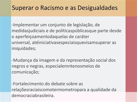 Power Point Racismo E Desigualdades Raciais No Brasil Ppt