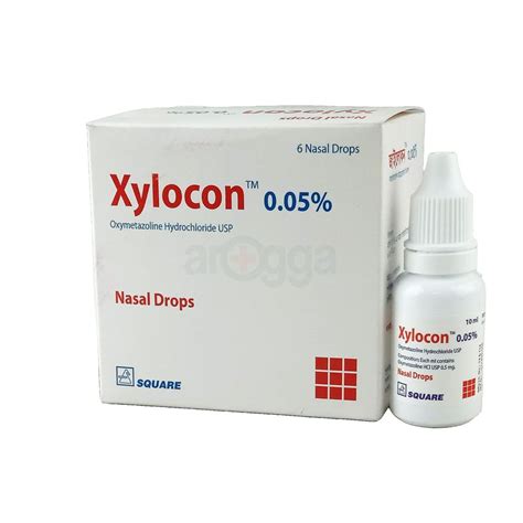 Xylocon 005 Nasal Drop Arogga Online Pharmacy