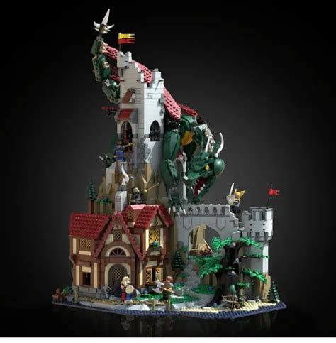 Lego a annoncé le modèle choisi pour les 50 ans de Donjons Dragons