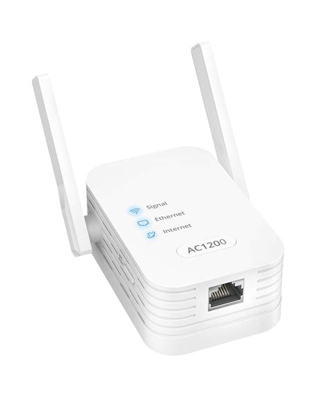 BrosTrend AC1200 WiFi to Ethernet Adapter | Dual Band | Easy Setup