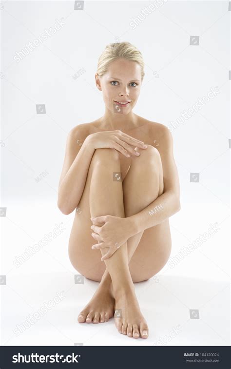 Attractive Naked Woman Isolated On White Stock Photo 104120024 Shutterstock