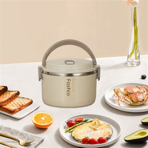 Adults Vacuum Insulated Wide Mouth Soup Food Thermos Hot Food Jar With Keep Thermal Portable