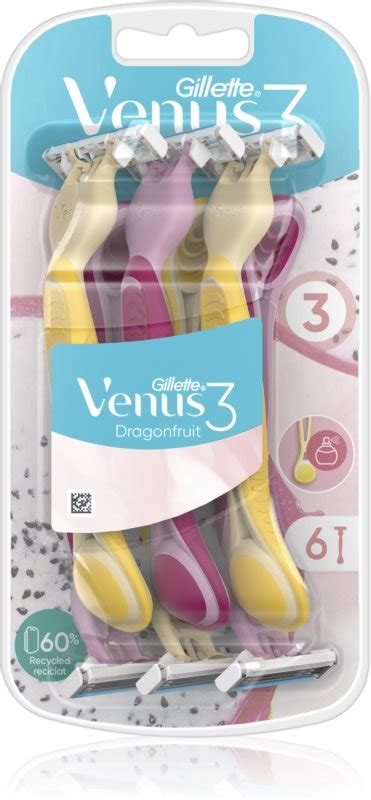 Gillette Venus Dragonfruit Maquinillas De Afeitar Desechables Notino Es