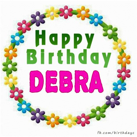 Happy Birthday DEBRA gif | Birthday Greeting | birthday.kim