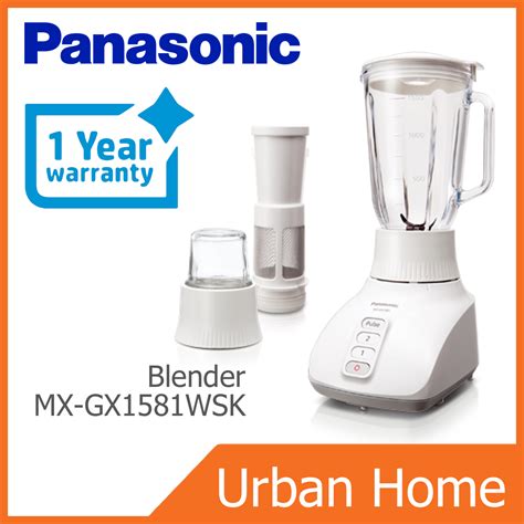 Panasonic L In Glass Jug Blender With Dry Mill Mx Gx Wsk Mx