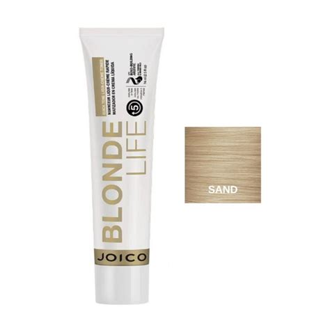 Joico Blonde Life Quick Tone Liqui Creme Toner Sand Ml Hair Beauty Products New Zealand