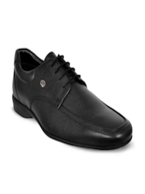 Buy Allen Cooper Men Black Solid Formal Oxfords Formal Shoes For Men
