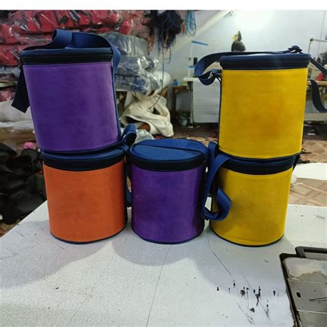 fabric printed tiffin box cover bags  rs piece   delhi id