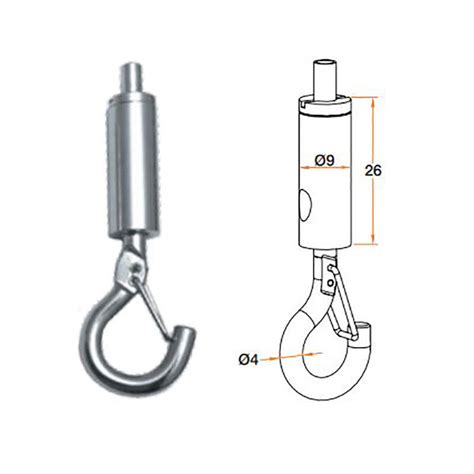 Suspension kit 6.5' (2m) Hook - Hook | Mustang Standoffs